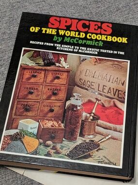 Spices Of The World Cookbook By McCormick. Hardcover. 1964. Revised Edition. GUC